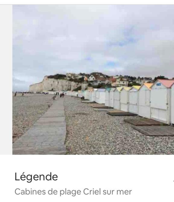 Les Coteaux Vue Mer Criel-sur-Mer Esterno foto